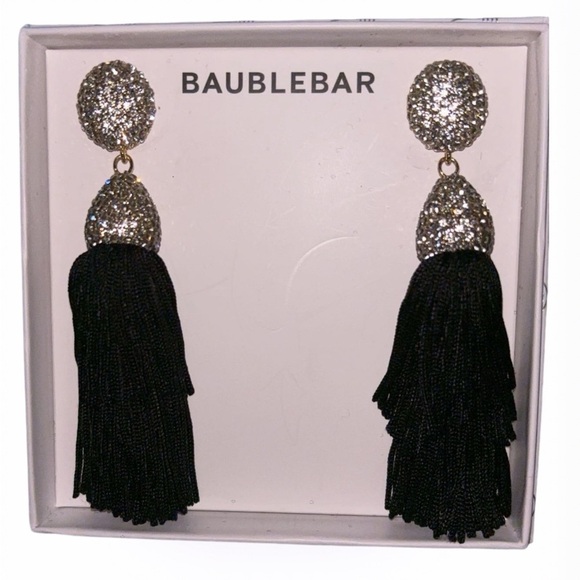 Fashion luxury Bling Layered Tassel bohemian Dangle Druzy Stud Earrings - Picture 9 of 9